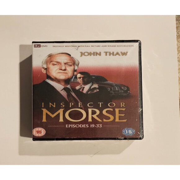John Thaw is Inspector Morse DVD Episodes 19-33 - Picture 1 of 2